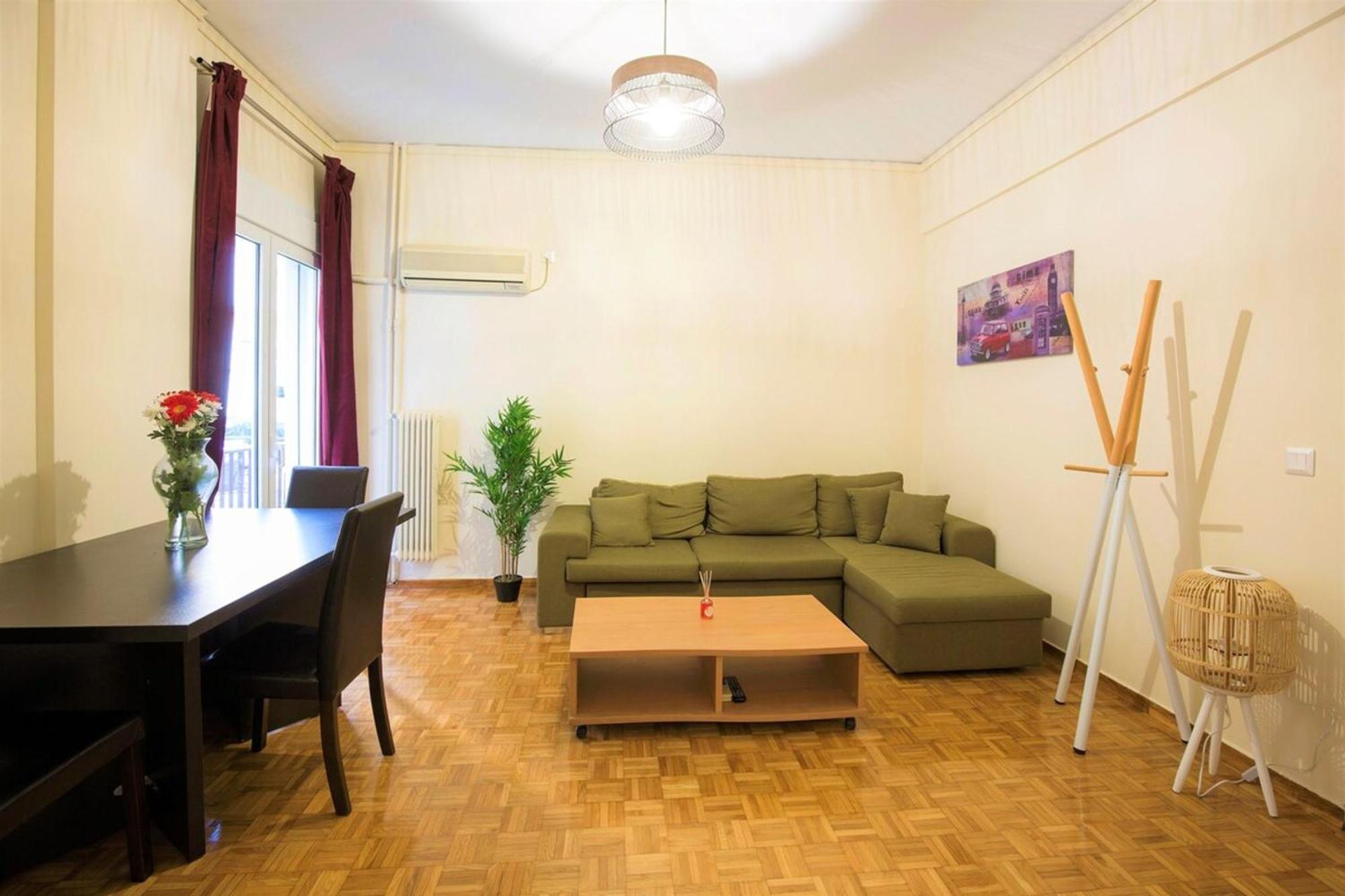 Peaceful Renovated Apartment Near Lycabettus Hill Атина Екстериор снимка